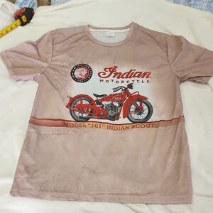 Indian Motorcycle Graphic T-Shirt Sz XL